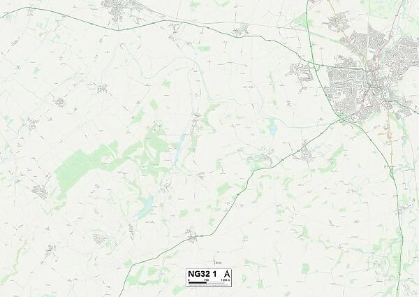 South Kesteven NG32 1 Map