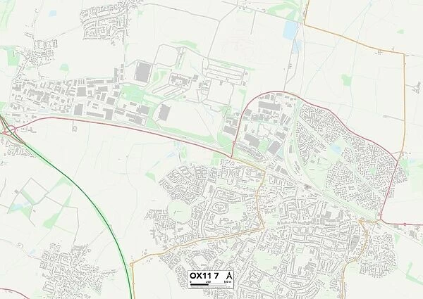 South Oxfordshire OX11 7 Map