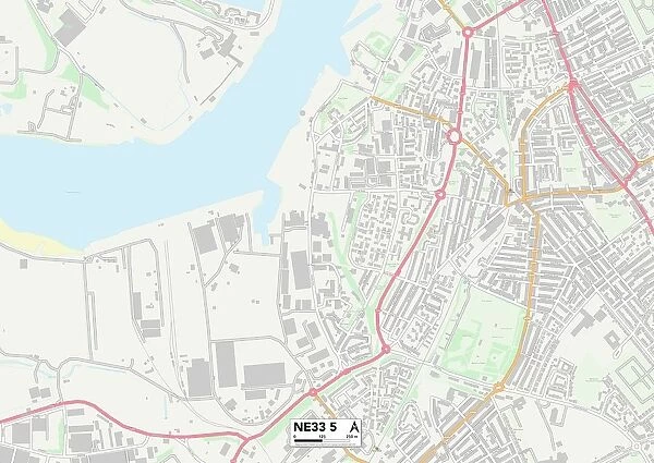 South Tyneside NE33 5 Map