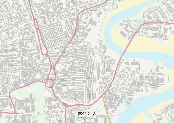 Southampton SO14 0 Map