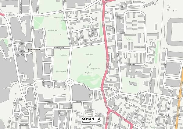 Southampton SO14 1 Map