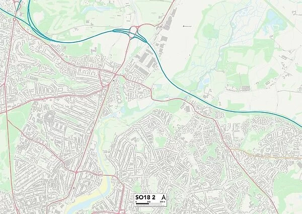 Southampton SO18 2 Map