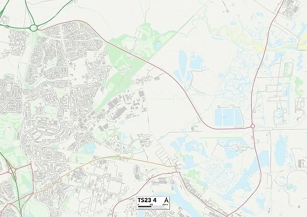 Stockton-on-Tees TS23 4 Map