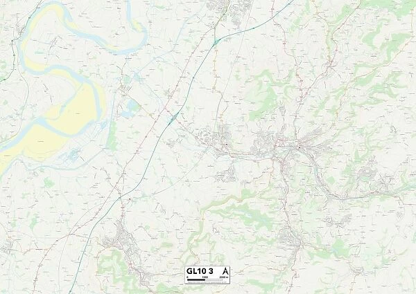 Stroud GL10 3 Map