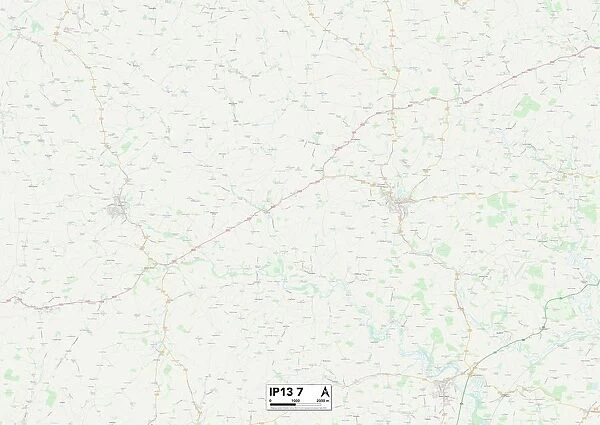 Suffolk Coastal IP13 7 Map