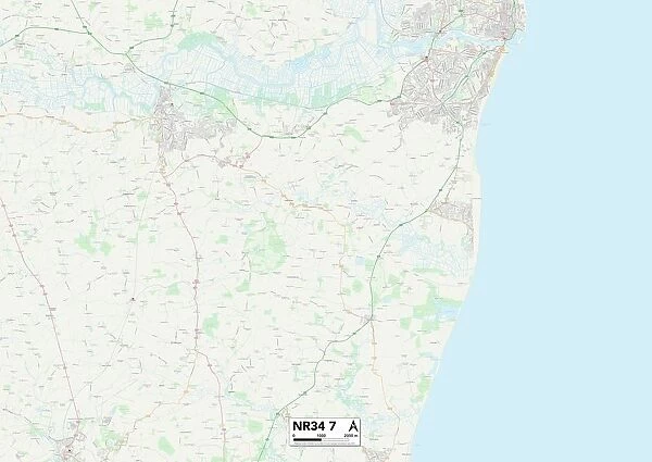 Suffolk NR34 7 Map