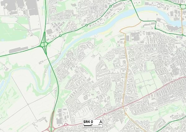Sunderland SR4 0 Map