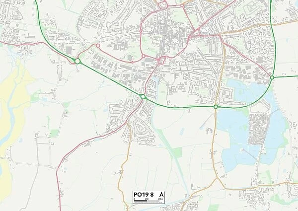 Sussex PO19 8 Map