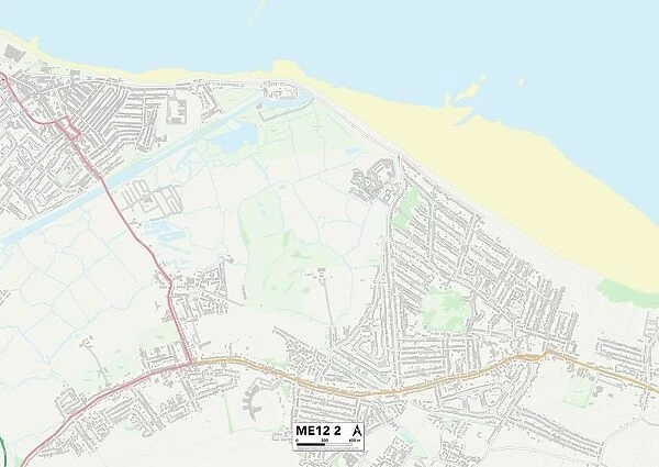 Swale ME12 2 Map