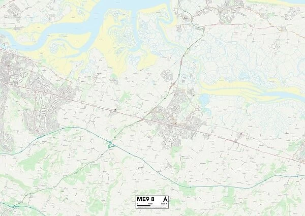Swale ME9 8 Map
