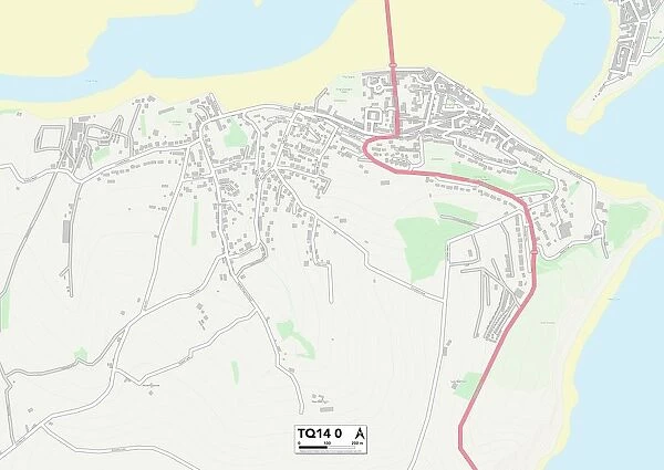 Teignbridge TQ14 0 Map