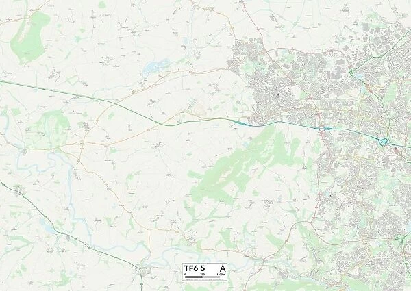 Telford and Wrekin TF6 5 Map