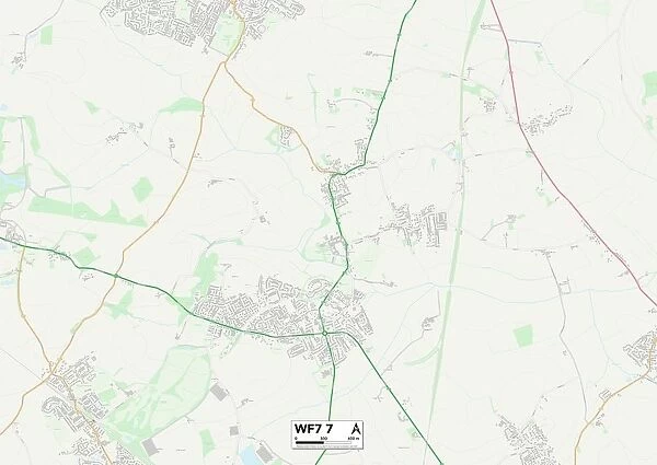 Wakefield WF7 7 Map