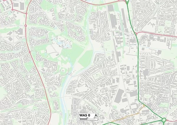 Warrington WA5 0 Map