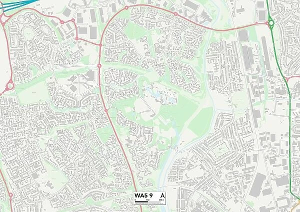 Warrington WA5 9 Map