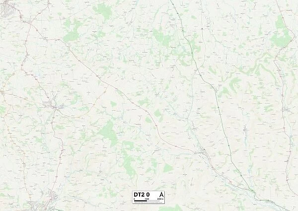 West Dorset DT2 0 Map