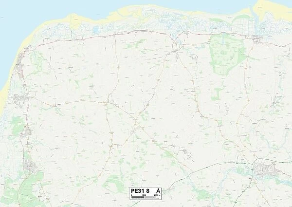 West Norfolk PE31 8 Map