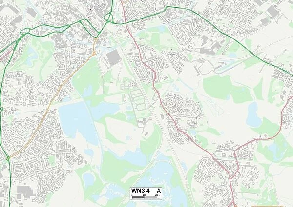 Wigan WN3 4 Map