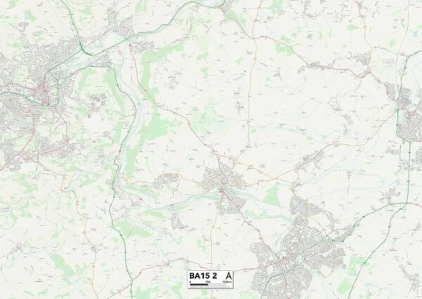 Wiltshire BA15 2 Map