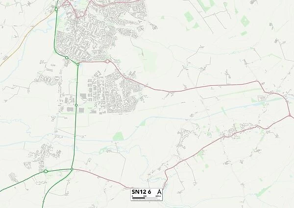 Wiltshire SN12 6 Map