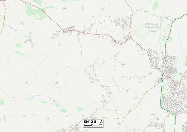 Wiltshire SN12 8 Map