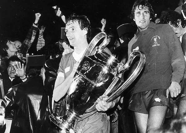 1981 European Cup Final in Paris, France. Liverpool 1 v Real Madrid 0