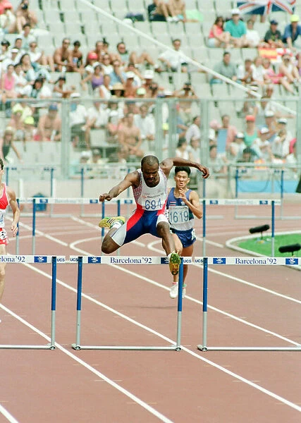 1992 Olympic Games in Barcelona, Spain. Athletics, Mens 400 metres hurdles