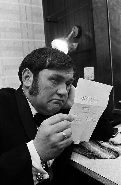 36-year old comedian Les Dawson, who has just landed his biggest job yet - a six week