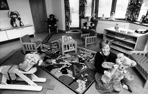 Acorns Childrens Hospice, 29th November 1988. The wonderfully equipped playroom at