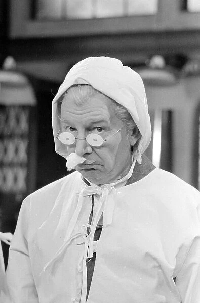 Actor Clive Dunn as Corporal Fraiser seen here in a Dads Army Christmas special as Cpt