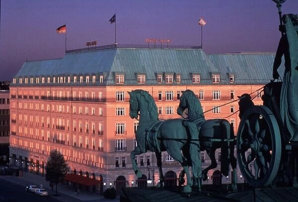 The Adlon Hotel in Berlin March 1999