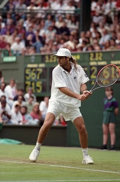 All England Lawn Tennis Championships at Wimbledon Mens Singles First Round match