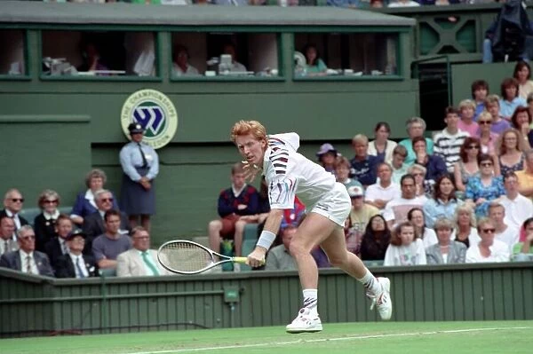 All England Lawn Tennis Championships at Wimbledon. Mark Woodforde during his