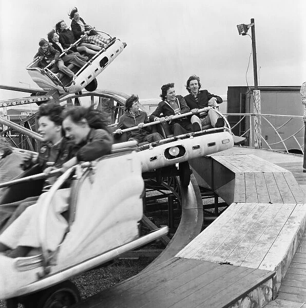 All the fun of Silcocks Fair at Skelmersdale 17th May 1973