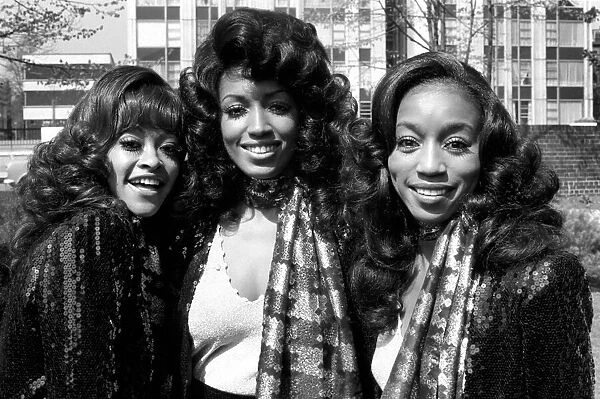 American Pop Group The Three Degrees. April 1975 75-2139