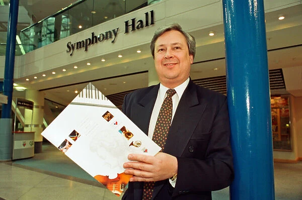 Andrew Jowett, director of Birmingham Symphony Hall. 25th February 1994