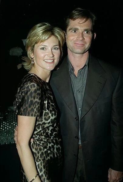 Anthea Turner TV Presenter March With her lover Grant Bovey at Lord Of The Dance