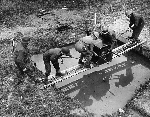 The army fire service in training September 1943