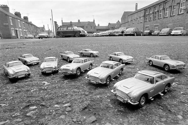 Aston Martin's toy cars being produced at Corgi's Swansea factory