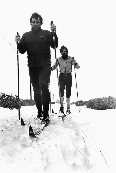 Atlantic College ski patrol, led by Norwegian member of staff, Ivar Lund-Mathieson