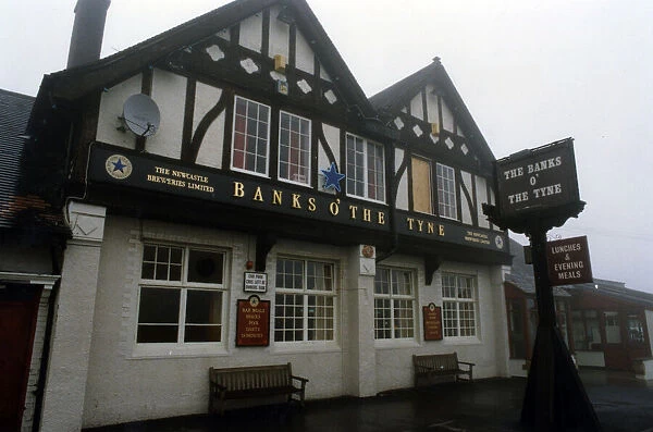 Banks O The Tyne, Hebburn, North East, England, 7th March 1991