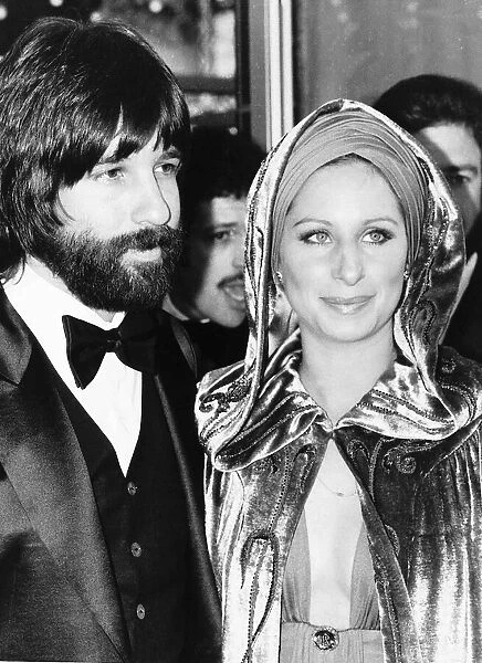 Barbra Streisand singer and actress with Jon Peters January 1978 Dbase MSI