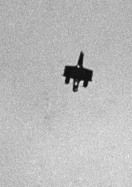 Out of a battle in Londons noon day sky yesterday (15th September 1940