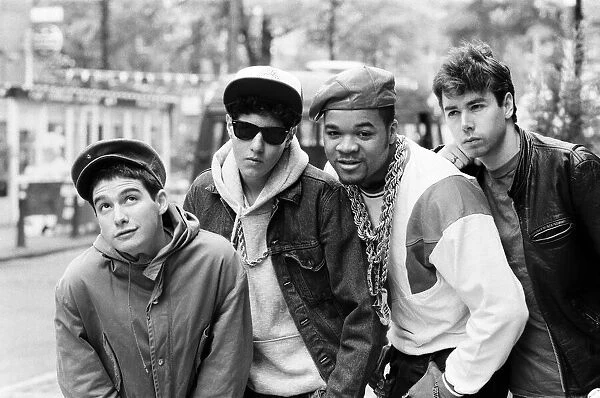 The Beastie Boys in Amsterdam. 22nd May 1987