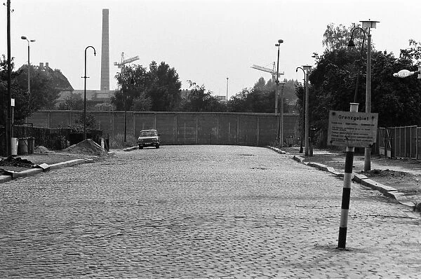 The Berlin Wall. 6th August 1984