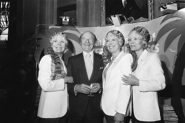 The Beverly sisters were guests at the party for the 40th anniversary of Desert Island