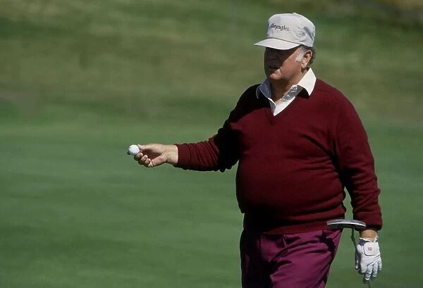 Billy Casper golfer at Seniors Championship 1989Senior Open Championship tournament held