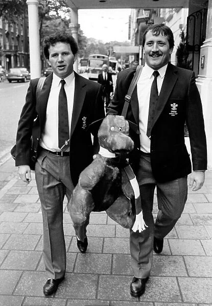 Billy James and Anthony Buchanan walking down Westgate Street