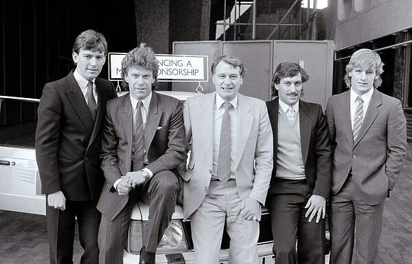Bobby Robson England Manager at photocall news press conference to announce the formation