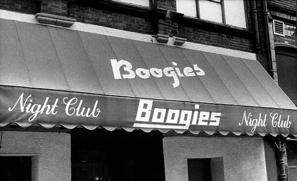Boogies Nightclub, Birmingham. 3rd April 1989